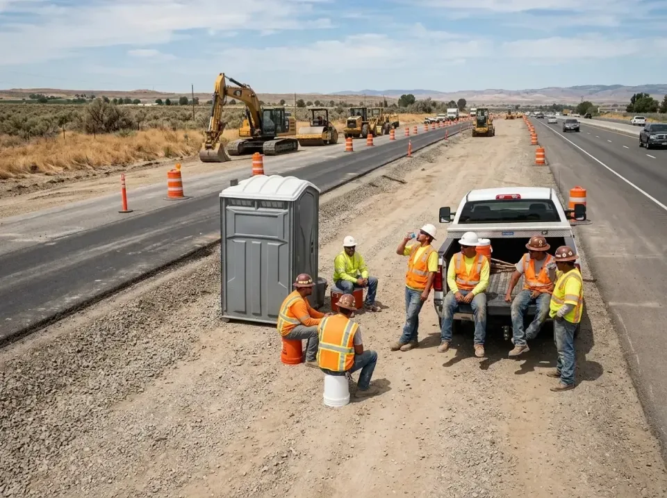 highway-road-construction-crew-007 — frequently asked questions, Porta Potty and Restroom Rentals in Crest, CA